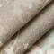 Aqua Grey Stain Resistant Performance Pet Friendly Abstract Leaves Linen Look Print Upholstery Fabric by The Yard - SKU: Selena Mist